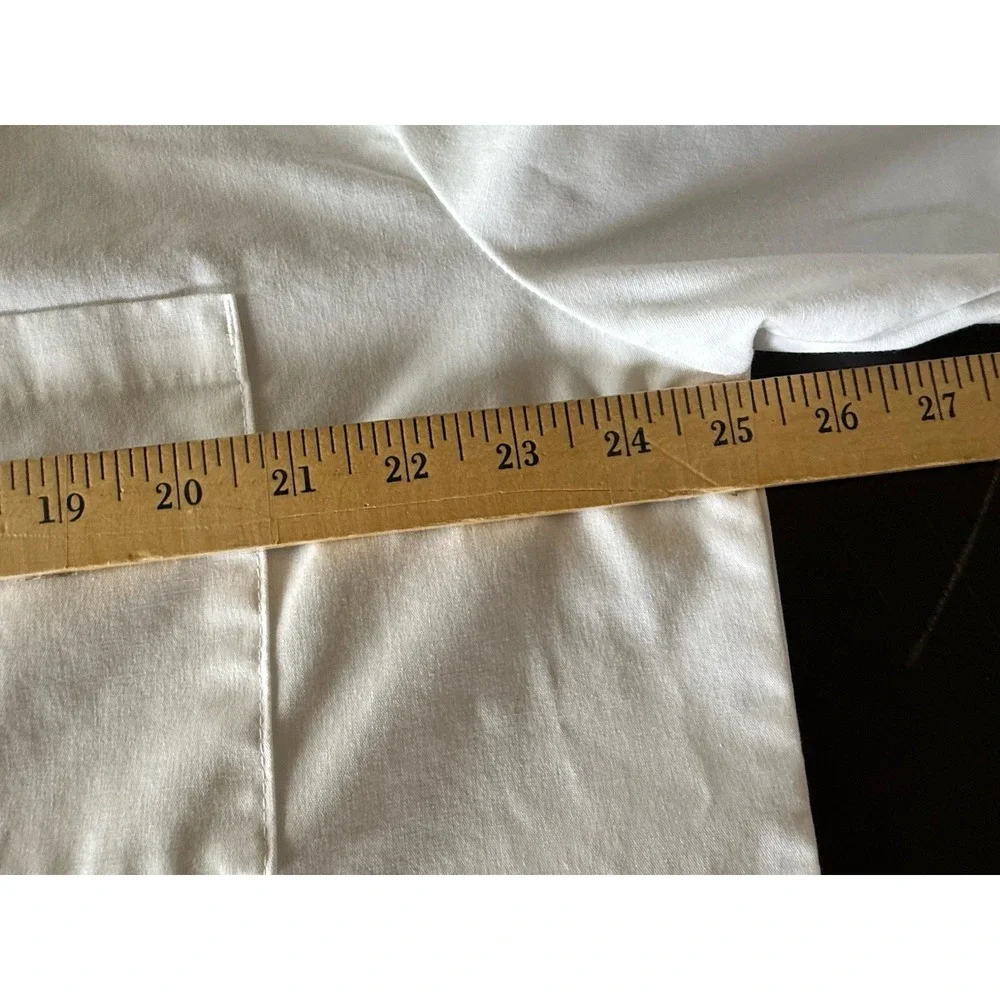 White Lab Coat Uniform Size 44 Made in USA 24.5